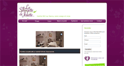 Desktop Screenshot of lasilhouettedejuliette.com